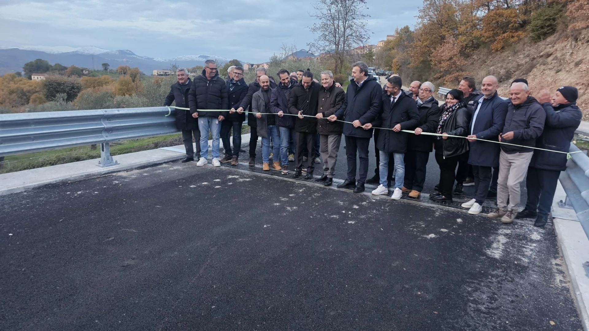 Sp59, inaugurato a Salcito il nuovo viadotto. Snodo importante tra la Provincia di Isernia e quella di Campobasso.
